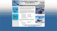 Desktop Screenshot of mdmachining.com